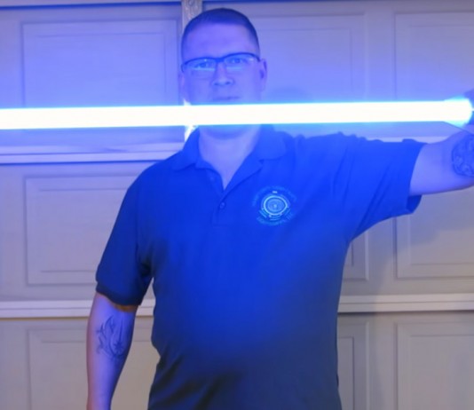 Hampton's Hand-crafted lightsabers